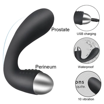Prostata vibrator pentru barbati prostata masaj anal plug dop de fund g spot vibratoare jucarii sexuale pentru bărbați vibrator jucării erotice gay