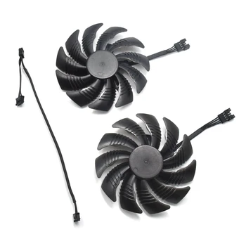 Noi T129215SU 0.50 UN 4Pin Ventilatorului de Răcire a Înlocui Pentru Gigabyte GeForce RX 570 580 GTX 1060 RX 480 Grafica placa Video mai rece Fani