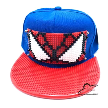 New Sosire Spider Man Cosplay Capac roșu benzi Desenate Marvel, Eroul doamnelor rochie Pălărie farmec Costum de elemente de Recuzită de Baseball capac de panza sepci snapback