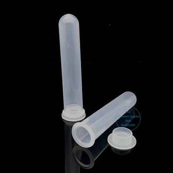30pcs/lot 20 ml din Plastic transparent tub de centrifugă PP Microcentrifuga cu fund Rotund cu tv cu Socket Cap Eșantionul de Flacoane