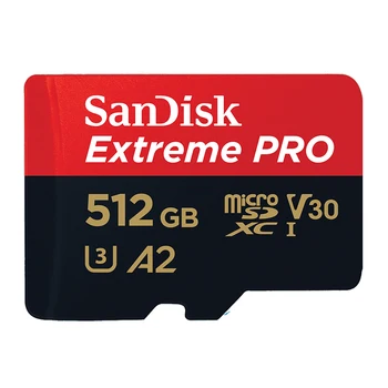 Card de Memorie SanDisk Extreme Pro Card Micro SD 64GB 256GB 512GB A2 U3 V30 4K UHD TF Card de Până La 170M/s Card Flash pentru Camera Drone