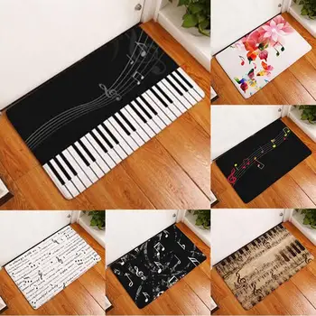 Bucatarie Baie Preșurile Tastatură de Pian Design Floor Mat Covor Hol Preș de Intrare Non-alunecare Usa Mat Covor de Decor Acasă