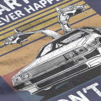 Mașină De Epocă Marty Orice S-Ar Întâmpla Sa Nu Pleci Niciodata Essentials Amuzant Punk Kawaii Topuri Tricouri 28318