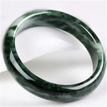 Naturale de culoare Verde Închis Guizhou Brățară de Piatră Autentice Rotund Brățări Brățară de Femei Frumoase lui jad-ul de Bijuterii