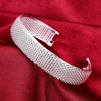 Moda 2019 New Silver Cuff Brățară Argint 925 Femei Brățară Bijuterii Indian