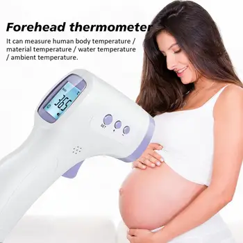 Frunte Non-contact cu Infrarosu Termometrul corp ABS pentru Adulți și Copii cu Display Lcd Digital cu Laser Instrument de Temperatură 1set