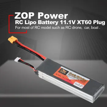 ZOP Putere 14.8 V/11.1 V/7.4 V/ 5000mAh/4500mAh/1300mAh/1500mAh/3500mAh/6000mAh 60C 4S 1P Lipo Baterie Reîncărcabilă XT60
