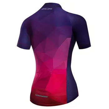 2020 Femei Jersey Ciclism MTB Bicicleta Jersey Shirt Poarte Pro de Vara cu Maneci Scurte Doamnelor iute Uscat Echipa de Echitatie Biciclete Haine de Top