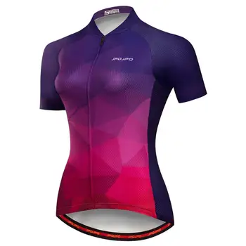 2020 Femei Jersey Ciclism MTB Bicicleta Jersey Shirt Poarte Pro de Vara cu Maneci Scurte Doamnelor iute Uscat Echipa de Echitatie Biciclete Haine de Top
