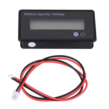 Ecran LCD attery Indicator de Baterie Plumb-Acid 12V Indicator de Combustibil Voltameter Indicator Metru Ecran LCD Cu Catarama
