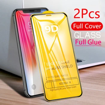 9D Sticlă Călită Telefon Caz pentru iphone 11pro max 11 pro iphone11 de Protecție Glas pentru apple 12pro 12max 12promax 12 pro max film