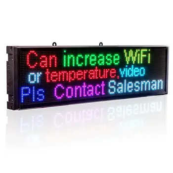 P5 semne CONDUS Smd RGB Full Color Modulul WiFi de interior shopwindow Programabile Defilare de Afișare a mesajelor de Bord - UE plug SUA