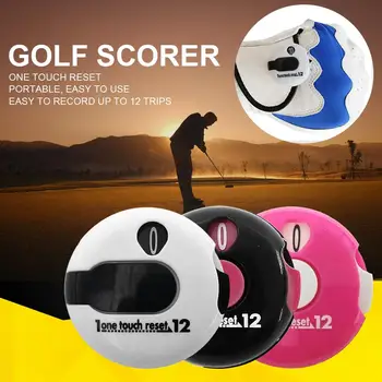 Mini Golf Scor Contra Plastic PP Mănușă Pălărie Stil Clip One-touch de a Reseta Scorul de Notare Instrument de Golf Consumabile