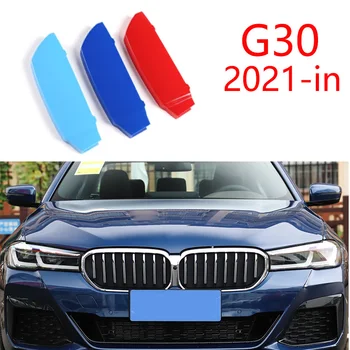 3pcs 3D M Power Pentru BMW Seria 5 2011-2021 G30 F10 F11, F18 F07 GT 2020 2021 Noua Masina de Curse Grila Benzi Tapiterie Clip de Performanță