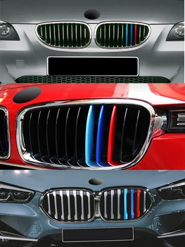 3pcs 3D M Power Pentru BMW Seria 5 2011-2021 G30 F10 F11, F18 F07 GT 2020 2021 Noua Masina de Curse Grila Benzi Tapiterie Clip de Performanță