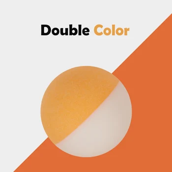 Un Pachet de Creație Culoarea mingilor de Tenis de Masă Dublu Culoare Cusătură ABS 40+ Bile de Plastic, Mingi de Ping-Pong Durabil de Înaltă elastic