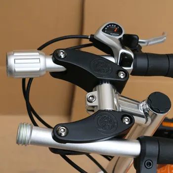 1 Bucată Pliabil din Metal de Pliere Biciclete Ghidon MTB Mountain Bike Scuter Mâner Bar Bară Orizontală 25,4 mm