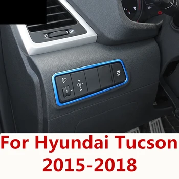 Styling auto Faruri reglare paiete cadru decorativ decoratiuni Interioare Accesorii Auto Pentru Hyundai Tucson-2018