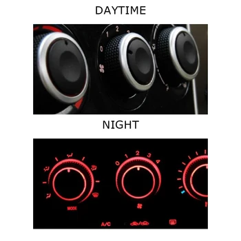 3pcs/set Pentru Mazda 2 car ac buton Aliaj de Aluminiu aer condiționat butoane de control de căldură comutator buton accesorii auto