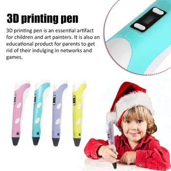 Creative de Desen pentru Copii de Imprimare 3D Pen Imprimare 3D Pen Jucărie de Învățământ Pictura 3D Pen Copii Cadou de Ziua