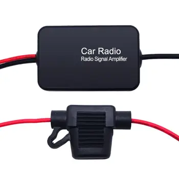 Radio auto cu Amplificator de Semnal Cu FAKRA II Interfață FM Amplificator de Semnal Radio Auto Booster de Piese Auto