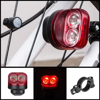 Biciclete Coada de Lumină LED-uri Auto-alimentat Inducție Magnetică Noapte de Avertizare Lampă Spate