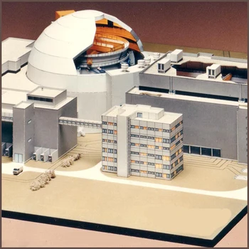 1 / 350 1 / 250 nuclear power plant uzină chimică centrala construirea fabricii scena de nisip de masă joc militar PUBG moc batisbri
