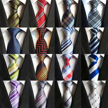 Matagorda 52 Culori Clasice de 8 Cm Cravată pentru Om Cravata Matase Cravata cu Dungi Gât Cravată Costum Accesoriu Cravat Petrecere de Nunta Fulare