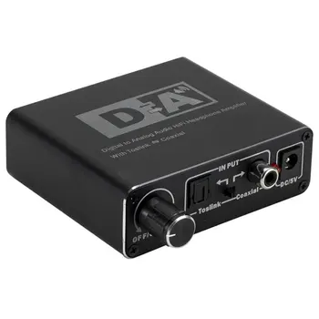 192kHz Digital la Analogic Audio Convertor Fibra Optica Toslink Coaxial Semnal RCA R/L Audio Decoder SPDIF ATV Amplificatorul DAC