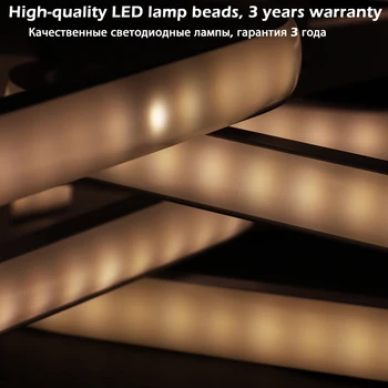 LED-uri moderne Candelabru Pentru Camera de zi Led Lumina Plafon Dormitor Candelabru Tavan Lampa Iluminat Cu Control de la Distanță Kitchern