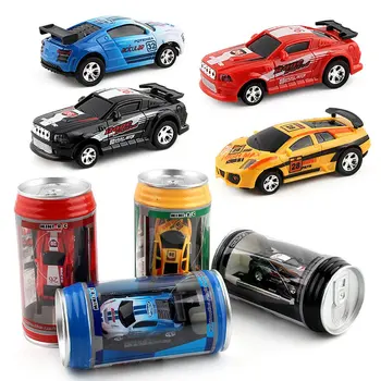 2019 Fierbinte 4 Culori 20Km/h cutie de coca-Cola Mini RC-Car Radio Control de la Distanță Micro Curse Auto 4 Frecvențe Jucărie Pentru Copii Cadouri Modele RC