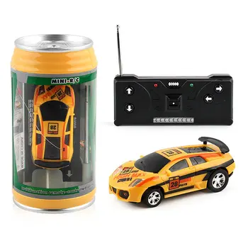 2019 Fierbinte 4 Culori 20Km/h cutie de coca-Cola Mini RC-Car Radio Control de la Distanță Micro Curse Auto 4 Frecvențe Jucărie Pentru Copii Cadouri Modele RC