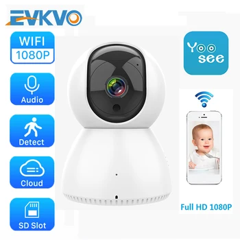 EVKVO Full HD 1080p Interior Acasă Mini Baby Monitor Camera IP Wireless Wifi Camera de Supraveghere CCTV aparat de Fotografiat Yoosee