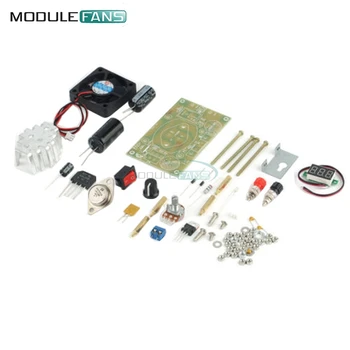 DIY LM338K Digital cu LED Display Pas în Jos Alimentare Buck Modulul de Bord DIY Kit pentru Arduino, Raspberry pi, Max 3A 50W