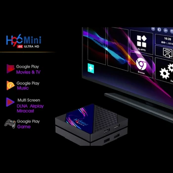 H96 Mini V8 RK3228A 8GB 16GB Smart TV Box Suport 1080p Wifi 4K BT pentru Youtube Media Player