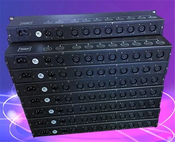 De Vânzare la cald 8 Modul DMX512 Amplificator de Semnal Etapa Lumina DMX512 Amplificator de Semnal DMX Distribuitor Etapa de Iluminat
