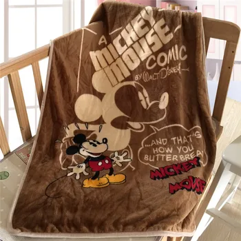 Desene animate Disney Mickey Mouse Patru Anotimpuri se Ingroase Super Soft Fleece copii Patura Copii, Băiat, Fată Arunca blana pătură Saltea Cadou