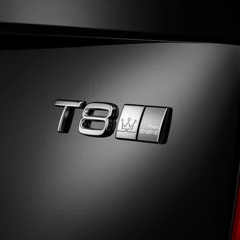 Metal Emblema, Insigna Autocolant Pentru Volvo V90 S80 XC60 XC90 XC70 C70 V60 XC40 S60, S90, Volvo AWD RDESIGN Inscripția Portbagaj Autocolant