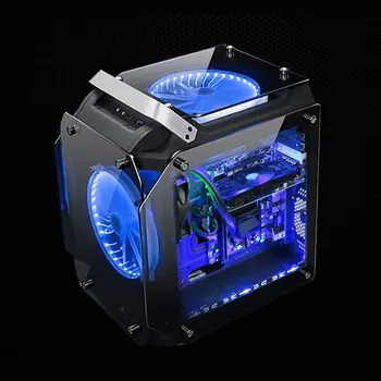 1/2 buc 120mm PC Caz de Răcire Ventilator Super Silentios Calculatorul LED-uri de Mare fluxul de Aer mai rece Fanii QJY99