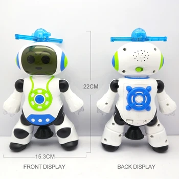 YIJUN electr Dans Robot de Jucărie pentru copii Copii Cadou de Ziua de nastere Cadou de Jucarii si Cadouri Baieti Juguetes Spațiu Inteligent de Dans Robot
