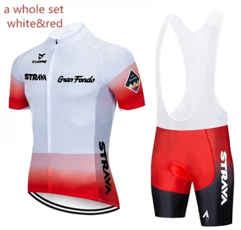 2019 STRAVA cycling jersey stil Bărbați mâneci scurte ciclism de îmbrăcăminte sport în aer liber mtb ropa ciclismo bicicleta
