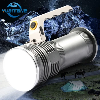 8000LM de Înaltă calitate Portabile lampa Far Reîncărcabilă Lanterna LED-uri Impermeabil de pescuit, lanterne de vanatoare utilizarea Lanternă 2*18650