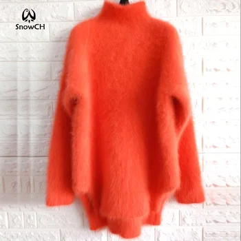 Noi, originale, nurca cașmir pulover femei pulovere de cașmir haina de nurca cu guler pulover plus dimensiune S306