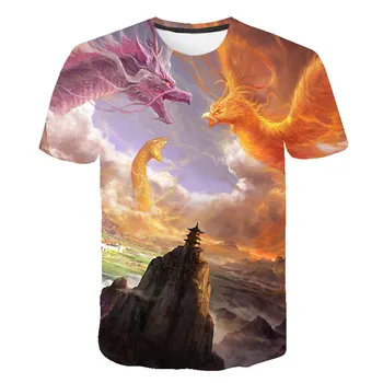 2020 Vara Noi Bărbați Înstelat Psihedelice T-shirt Imprimat 3D Film O de Gât cel Mai bun-de Vânzare Rece cu Mânecă Scurtă Topuri XXS-6XL