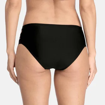 Attraco Înot Jos Femei Bikini Bottom Hollow-out, Costume de baie, Slipuri cu Talie Înaltă Sexy Trunchiuri de Înot
