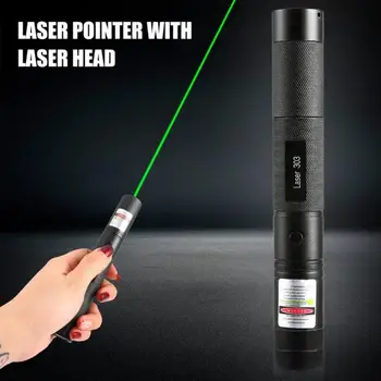USB Reincarcabila LASER POINTER VERDE 532nm Verde Lazer Fascicul Pointer Stilou Pentru vânătoare Noi Reglabil focus laser pointer 532nm