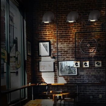 LED 4W Steam punk Loft Industrial fier rugina conducta de Apă retro lampă de perete tranșee lumini pentru camera de zi dormitor bar cafenea baie