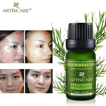 ARTISCARE pur de arbore de ceai ulei esențial pentru îngrijirea feței tratament acnee ulei de pete remover anti cicatrice, pete de ulei de masaj facial