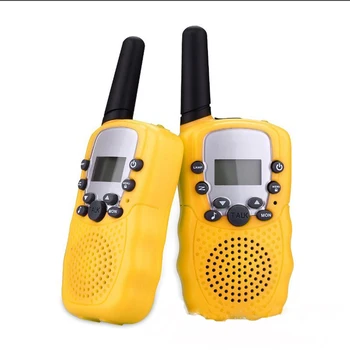 2 buc Mini walkie talkie Radio T388 Frecvență Portabil Două Fel de Radio Cadou jucării pentru băieți și fete