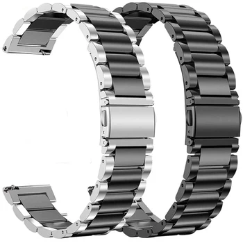 20MM Metal Curea Pentru Samsung Galaxy Watch Active 2 44mm 40mm Brățară Inteligent Pentru Galaxy Watch 42mm Echipament Sport/S2 Watchband Correa